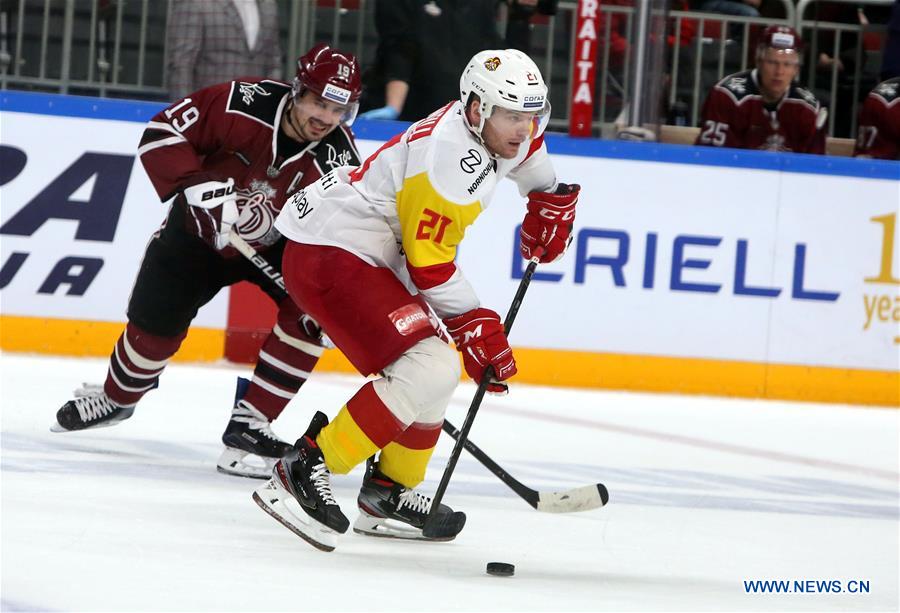 (SP)LATVIA-RIGA-ICE HOCKEY-KHL