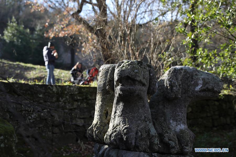 ITALY-BOMARZO-PARK OF MONSTERS