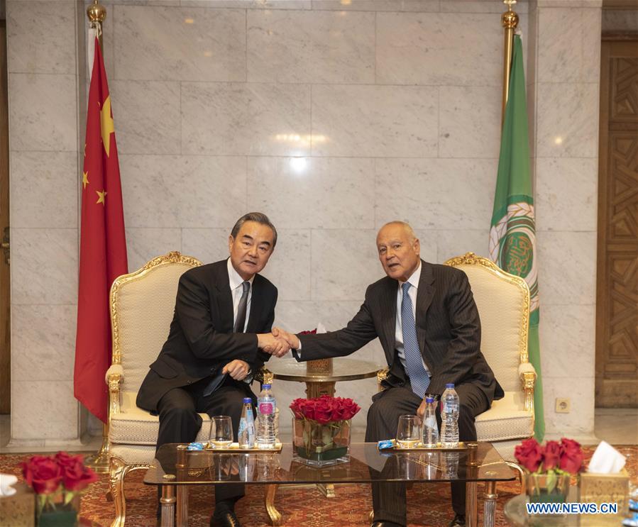 EGYPT-CAIRO-WANG YI-VISITING