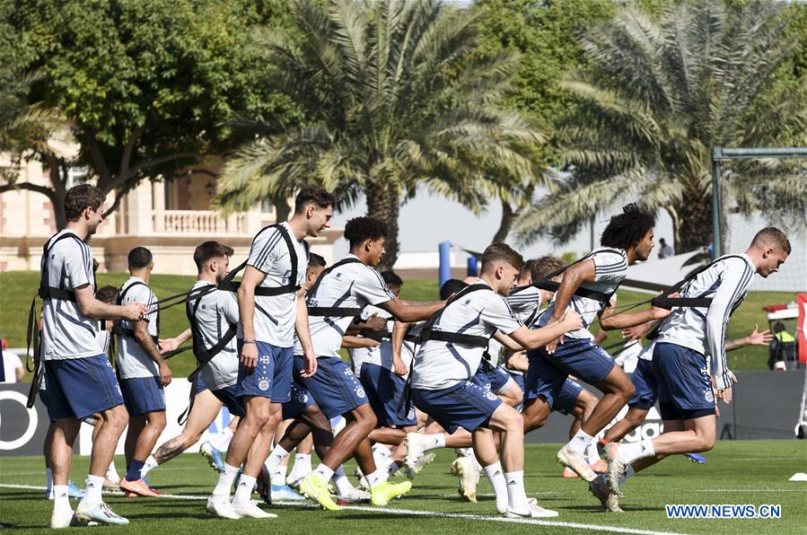 (SP)QATAR-DOHA-FOOTBALL-FC BAYERN MUNICH-TRAINING