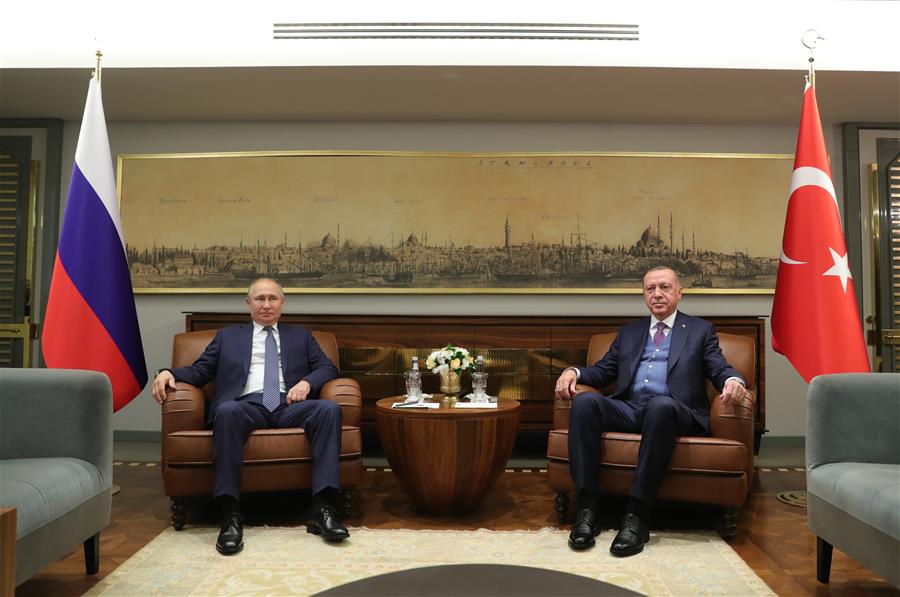 TURKEY-ISTANBUL-ERDOGAN-RUSSIA-PUTIN-MEETING