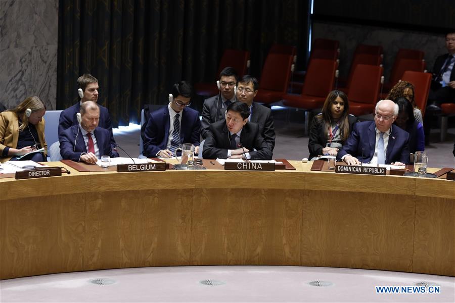 UN-SECURITY COUNCIL-CHINESE ENVOY-WEST AFRICA-PEACE CONSOLIDATION