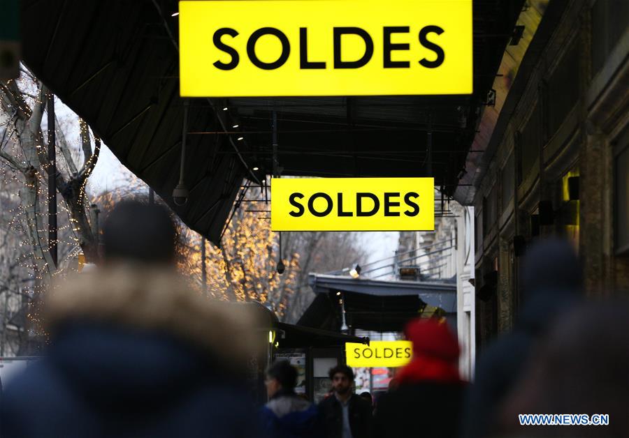Winter sales in France kick off Xinhua English.news.cn