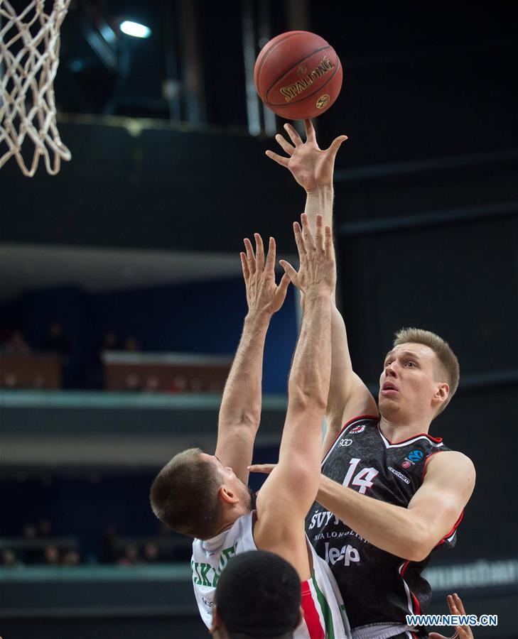 (SP)LITHUANIA-VILNIUS-BASKETBALL-EUROCUP-RYTAS VILNIUS VS UNICS KAZAN