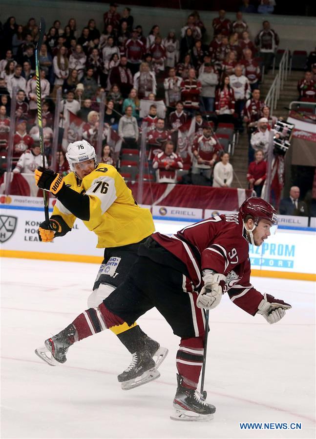 (SP)LATVIA-RIGA-ICE HOCKEY-KHL