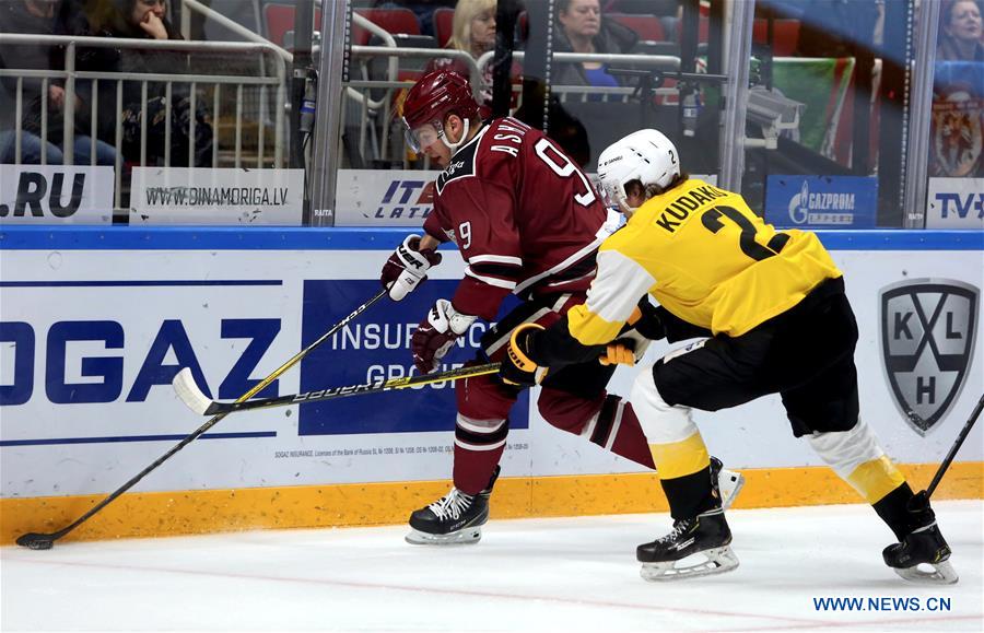 (SP)LATVIA-RIGA-ICE HOCKEY-KHL