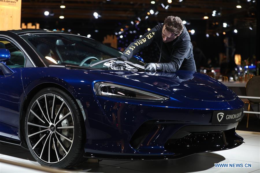 BELGIUM-BRUSSELS-MOTOR SHOW-DREAM CARS