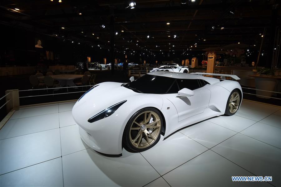 BELGIUM-BRUSSELS-MOTOR SHOW-DREAM CARS