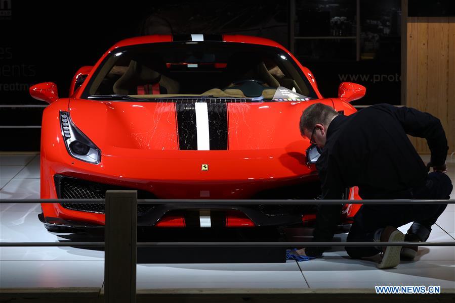 BELGIUM-BRUSSELS-MOTOR SHOW-DREAM CARS