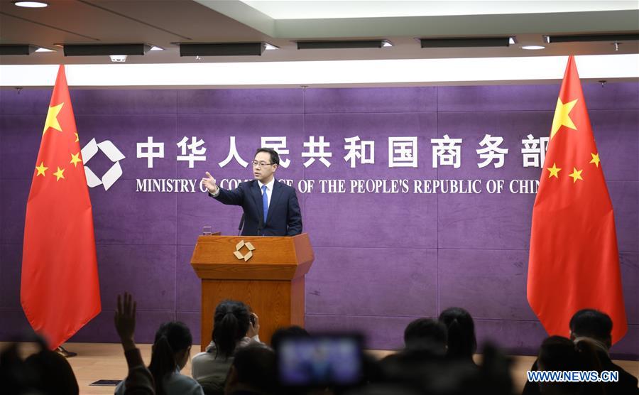 CHINA-BEIJING-PRESS CONFERENCE-U.S.-TRADE AGREEMENT (CN)