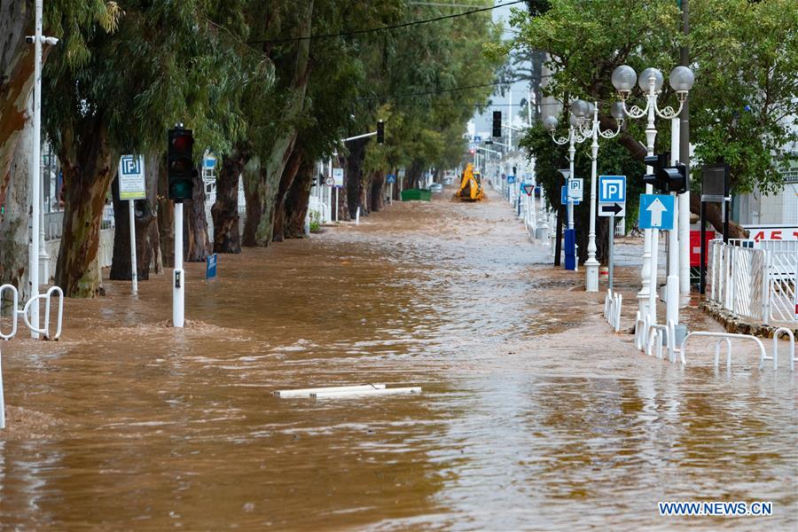 ISRAEL-NAHARIYA-FLOOD