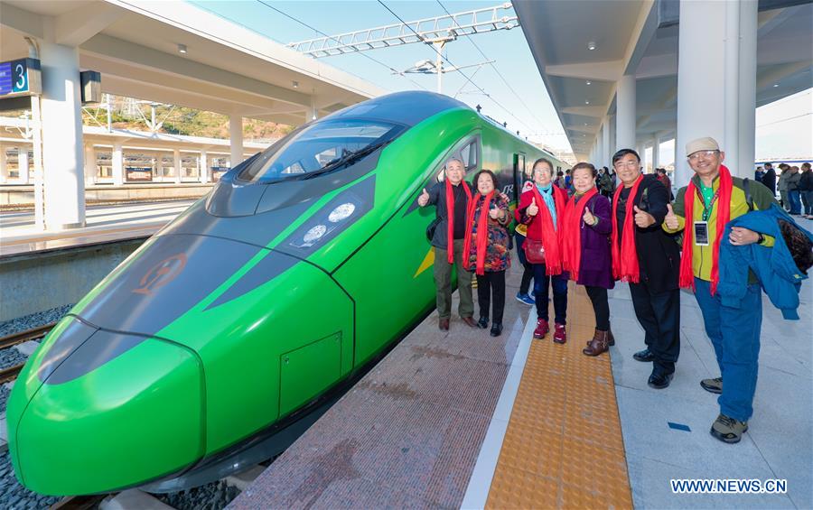 CHINA-SICHUAN-PANZHIHUA-FUXING BULLET TRAIN-LAUNCH(CN)