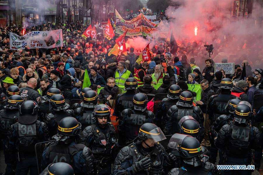 FRANCE-PARIS-TRANSPORT STRIKE-PENSION REFORM