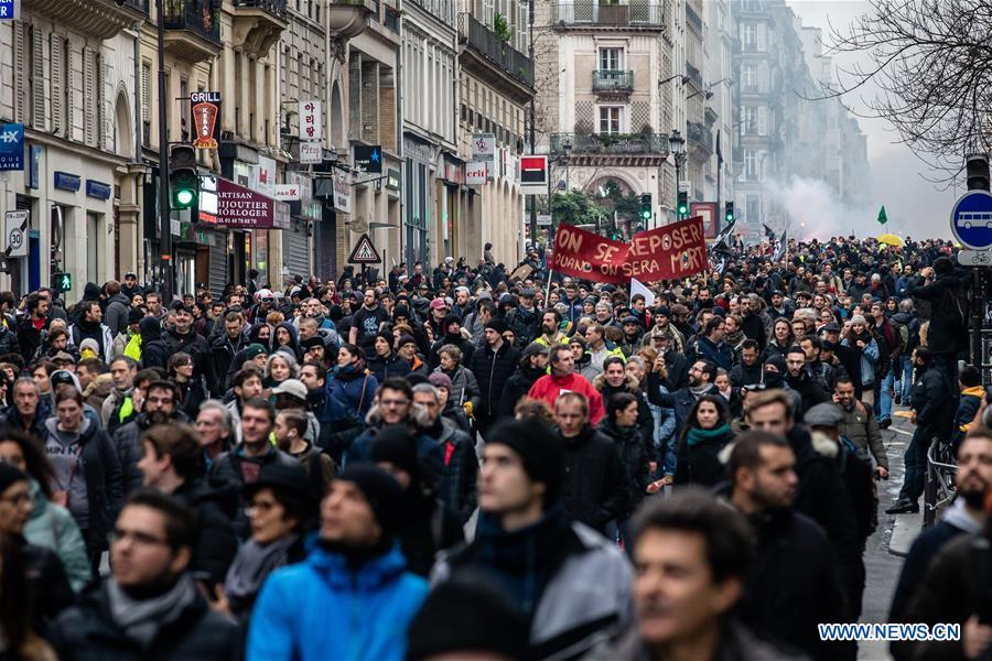 FRANCE-PARIS-TRANSPORT STRIKE-PENSION REFORM