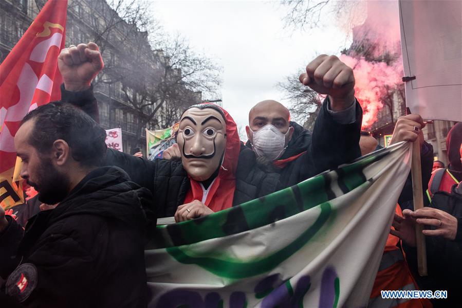 FRANCE-PARIS-TRANSPORT STRIKE-PENSION REFORM