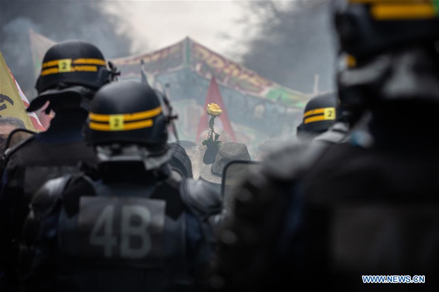 FRANCE-PARIS-TRANSPORT STRIKE-PENSION REFORM