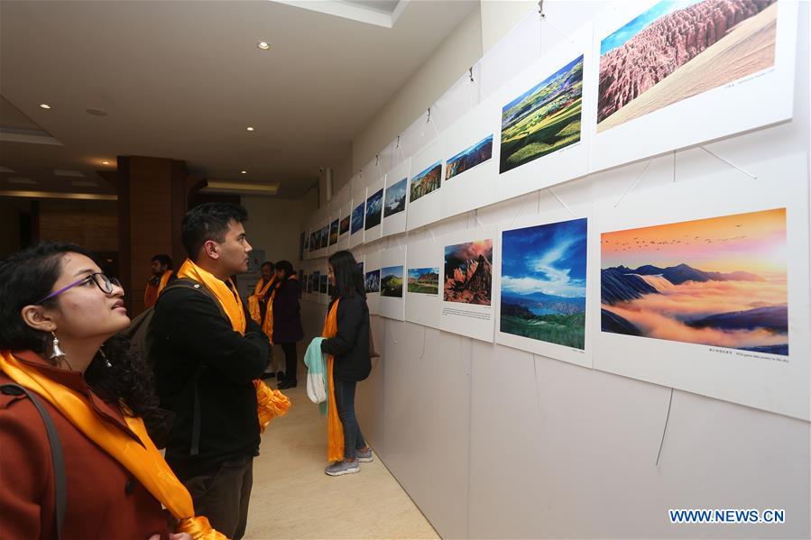NEPAL-KATHMANDU-CHINA-QINGHAI-EXHIBITION