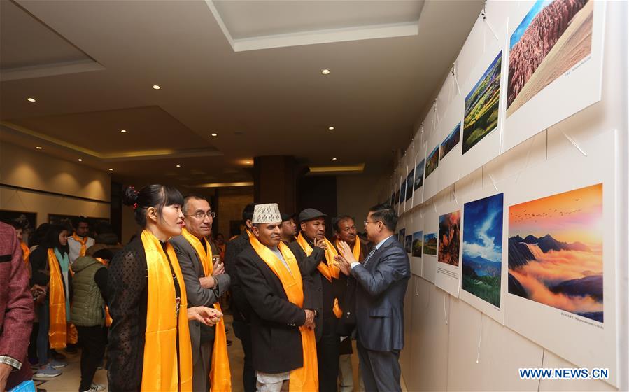 NEPAL-KATHMANDU-CHINA-QINGHAI-EXHIBITION