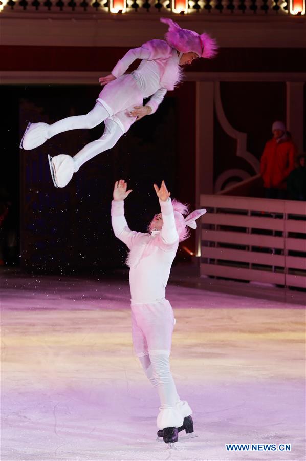 RUSSIA-MOSCOW-ICE BALLET-SNOW WHITE
