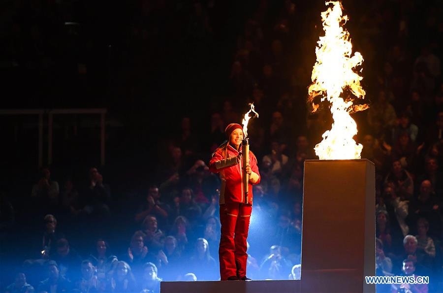 (SP)SWITZERLAND-LAUSANNE-3RD YOUTH WINTER OLYMPIC GAMES-OPENING CEREMONY
