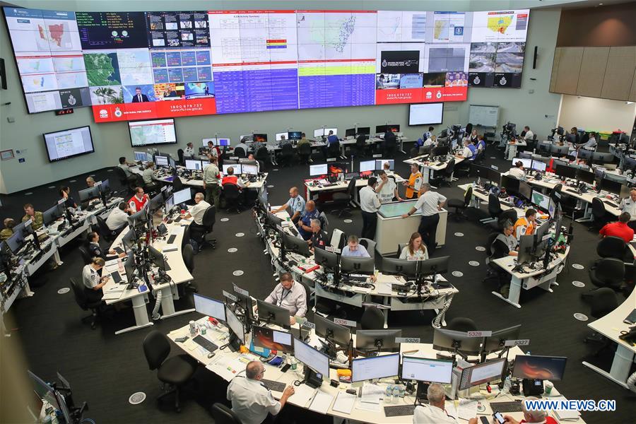 AUSTRALIA-SYDNEY-NSW RURAL FIRE SERVICE