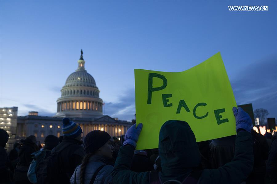 U.S.-WASHINGTON D.C.-ANTI-WAR RALLY-IRAN