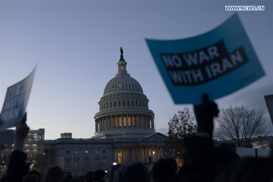 U.S.-WASHINGTON D.C.-ANTI-WAR RALLY-IRAN