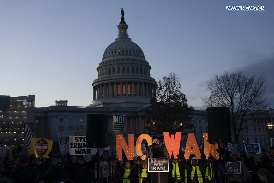 U.S.-WASHINGTON D.C.-ANTI-WAR RALLY-IRAN