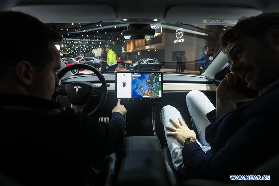 BELGIUM-BRUSSELS-MOTOR SHOW