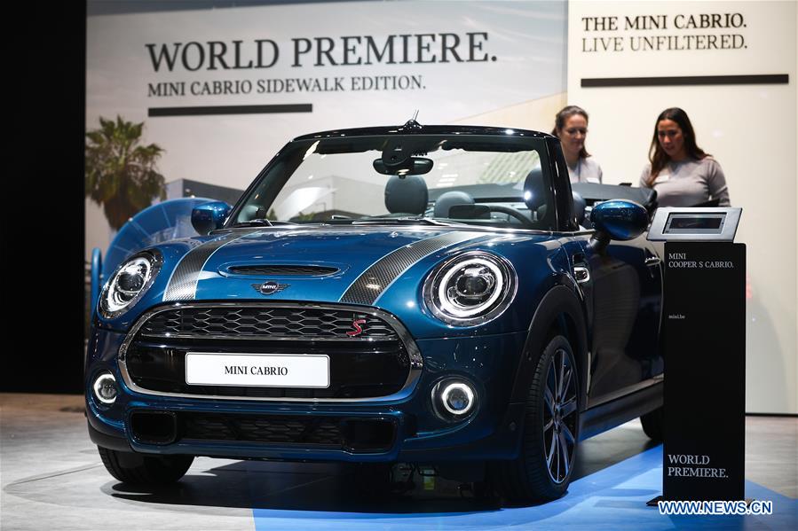 BELGIUM-BRUSSELS-MOTOR SHOW