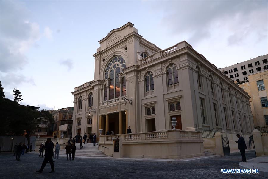 EGYPT-ALEXANDRIA-ELIYAHU HANAVI SYNAGOGUE-REOPENING