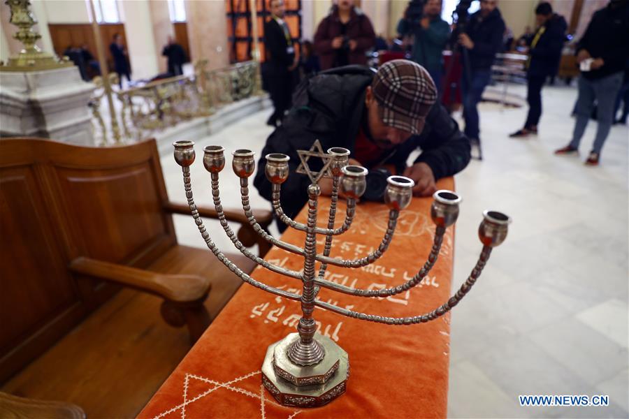 EGYPT-ALEXANDRIA-ELIYAHU HANAVI SYNAGOGUE-REOPENING