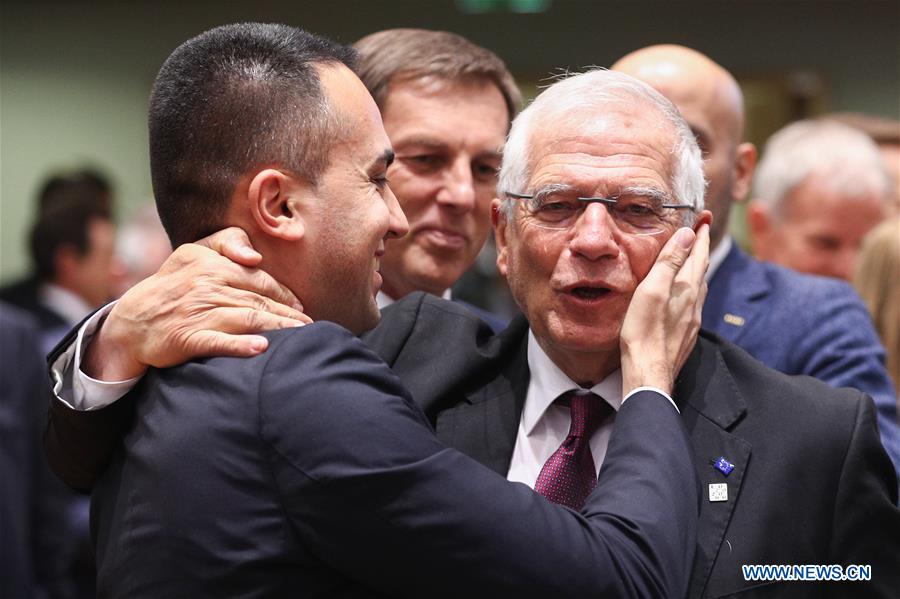 BELGIUM-BRUSSELS-EU-FOREIGN AFFAIRS COUNCIL-MEETING