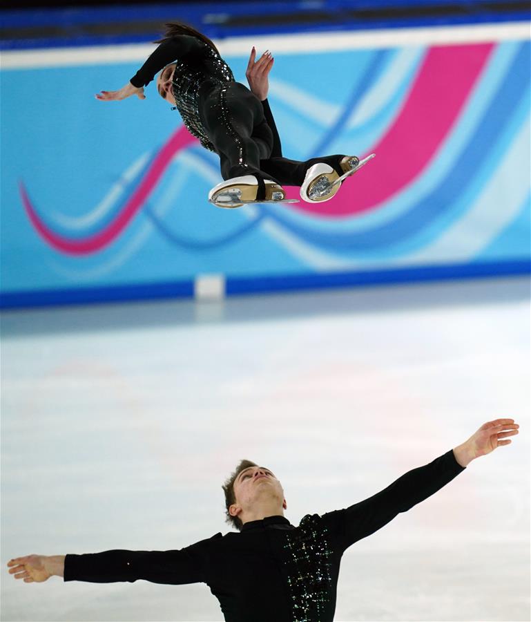 (SP)SWITZERLAND-LAUSANNE-WINTER YOG-FIGURE SKATING-PAIR SKATING SHORT PROGRAM