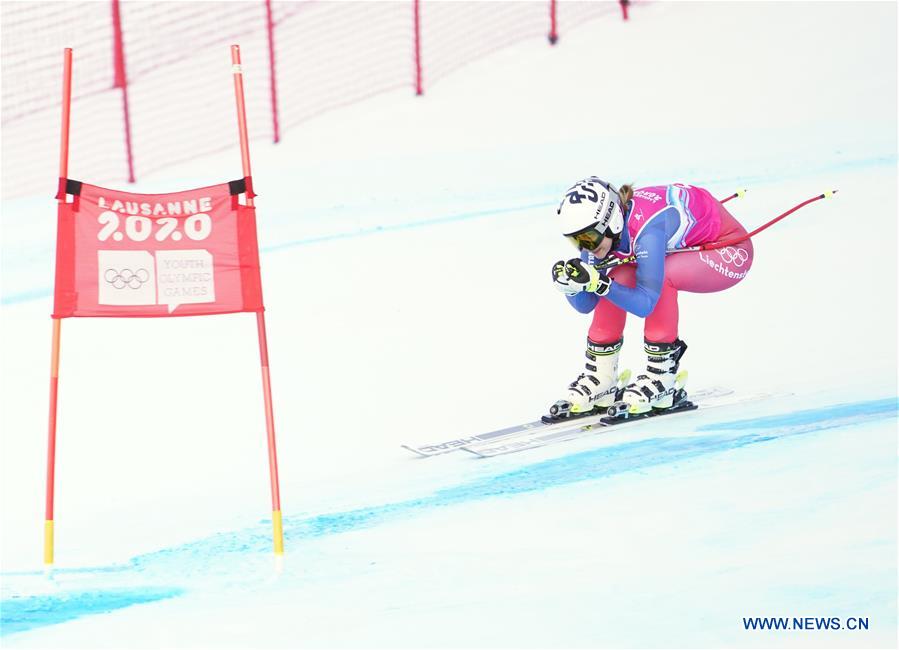 (SP)SWITZERLAND-LES DIABLERETS-WINTER YOG-ALPINE SKIING-WOMEN'S SUPER-G