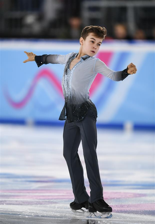 (SP)SWITZERLAND-LAUSANNE-WINTER YOG-FIGURE SKATING-MEN SINGLE SHORT PROGRAM