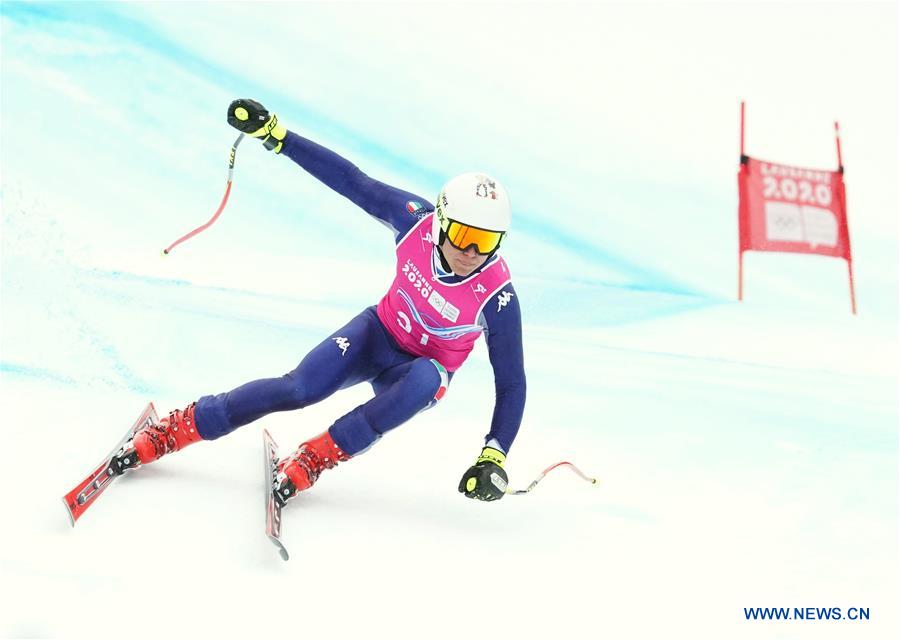 (SP)SWITZERLAND-LES DIABLERETS-WINTER YOG-ALPINE SKIING-MEN'S SUPER-G