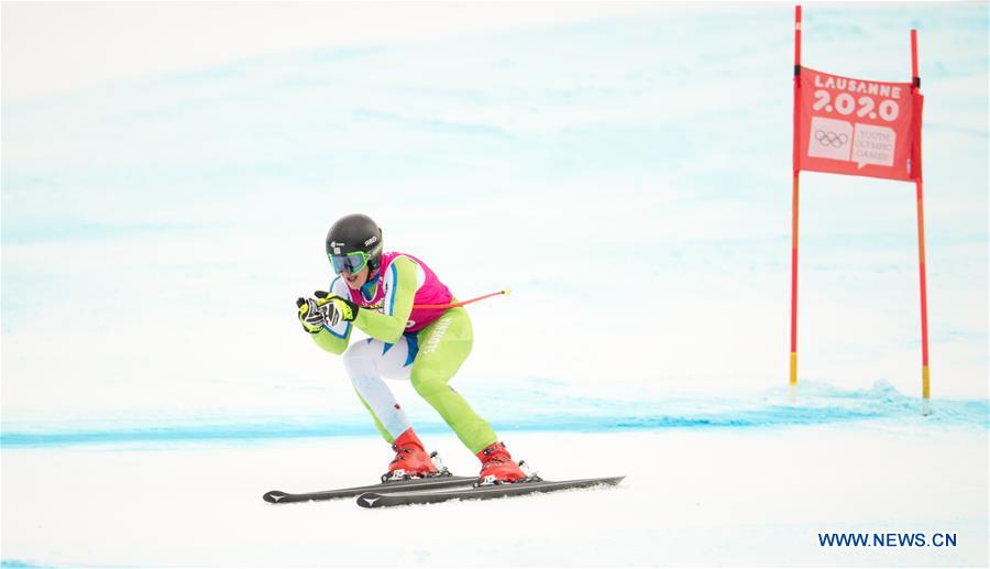 (SP)SWITZERLAND-LES DIABLERETS-WINTER YOG-ALPINE SKIING-MEN'S SUPER-G