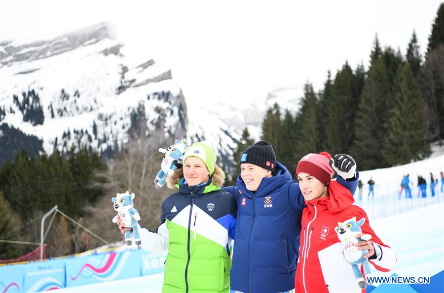 (SP)SWITZERLAND-LES DIABLERETS-WINTER YOG-ALPINE SKIING-MEN'S SUPER-G