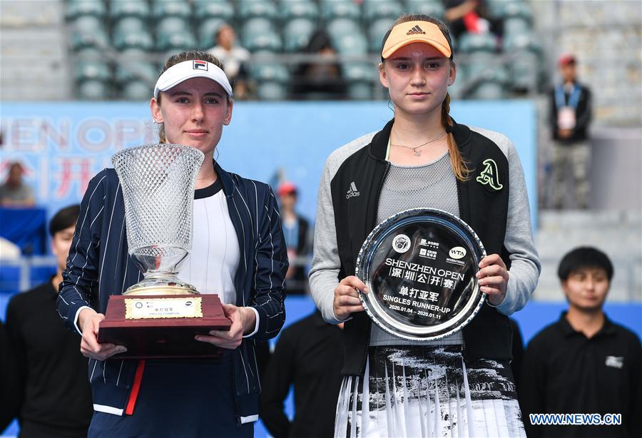 (SP)CHINA-SHENZHEN-WTA-TENNIS-SHENZHEN OPEN (CN)