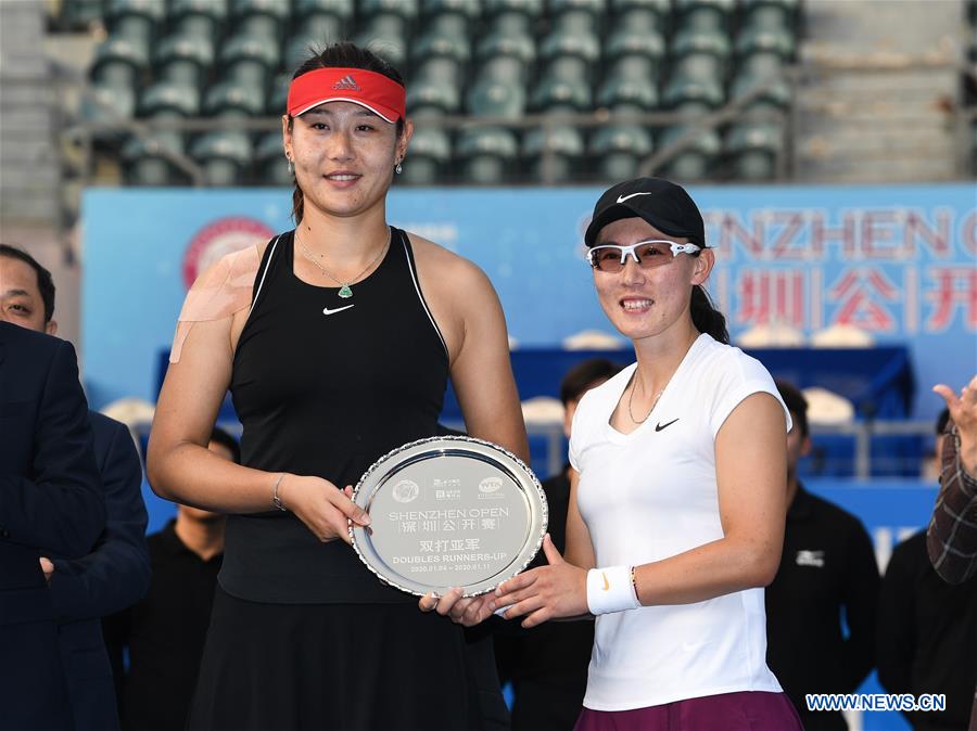 (SP)CHINA-SHENZHEN-WTA-TENNIS-SHENZHEN OPEN (CN)