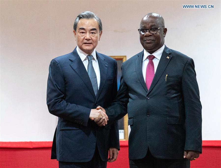 BURUNDI-BUJUMBURA-FM-CHINA-WANG YI-TALKS