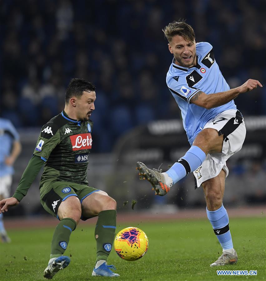(SP)ITALY-ROME-FOOTBALL-SERIE A-LAZIO VS NAPOLI
