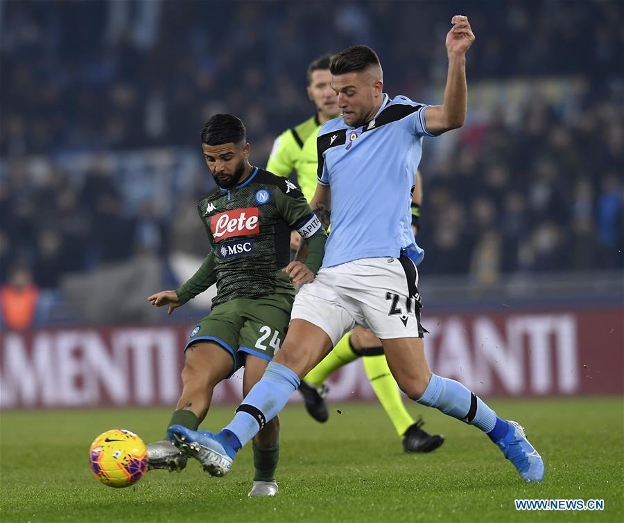 (SP)ITALY-ROME-FOOTBALL-SERIE A-LAZIO VS NAPOLI