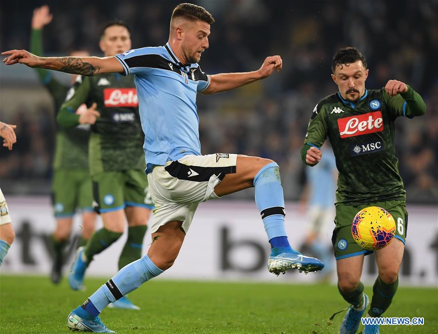 (SP)ITALY-ROME-FOOTBALL-SERIE A-LAZIO VS NAPOLI