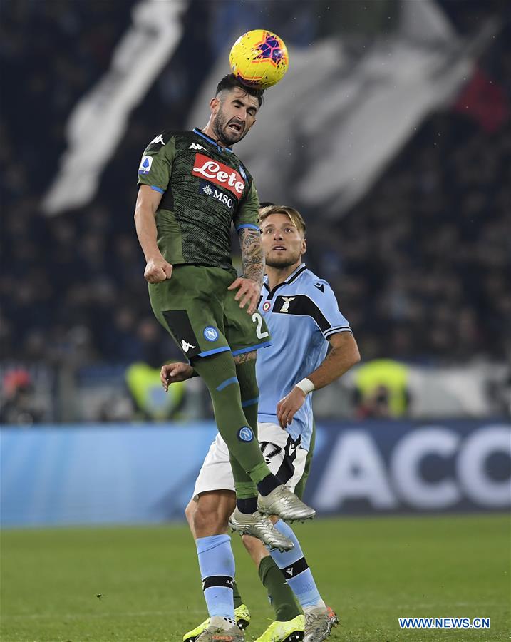 (SP)ITALY-ROME-FOOTBALL-SERIE A-LAZIO VS NAPOLI