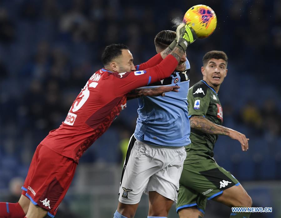 (SP)ITALY-ROME-FOOTBALL-SERIE A-LAZIO VS NAPOLI