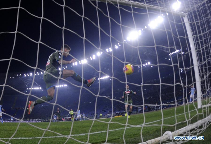 (SP)ITALY-ROME-FOOTBALL-SERIE A-LAZIO VS NAPOLI