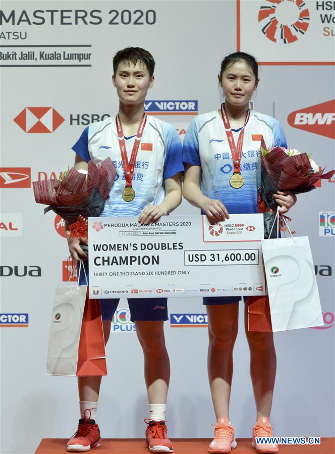 (SP)MALAYSIA-KUALA LUMPUR-BADMINTON-MALAYSIA MASTERS 2020-FINALS