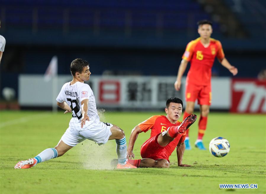 (SP)THAILAND-SONGKHLA-FOOTBALL-AFC U23 CHAMPIONSHIP-CHN VS UZB
